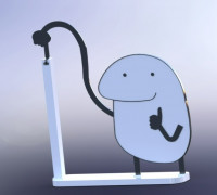Flork napkin ring 3D model