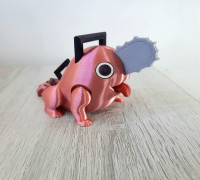 Pochita flexi 3D model