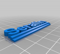 Serafín 3D model