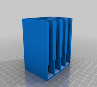 AAA / 20pc / 4 rows / battery dispenser 3D model