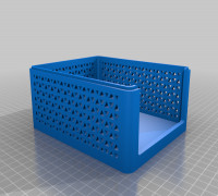 My Customized Stackable Storage Caddies 3D model