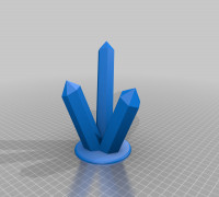crystal ring stand 3D model