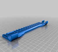 My Customized Sock Clips (Improved V3) for Drying Rack 3D model