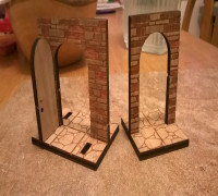 Open Miniature Doorways 3D model