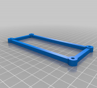 My Customized PCB Spacer Rectangle 3D model
