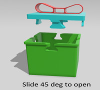 impossible box Xmas edition 3D model