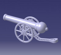 Kanone 3D model