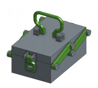 Mitutoyo dial indicator box 3D model