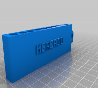 My Customized Golf Tee Carrier 3D model