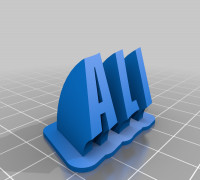 ali lower 3D model