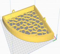 bathroom shampoo holder 3D model