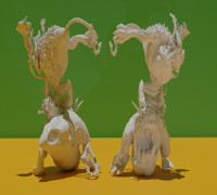 Mangler Squig WIP 3D model