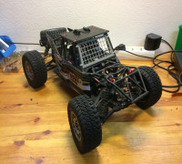 Reely Dune Fighter Front Window Net 3D model