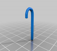 Zuckerstange - Candy cane 3D model