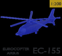 EC-155 HELICOPTER 3D model