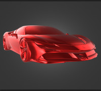 Ferrari SF90 3D model