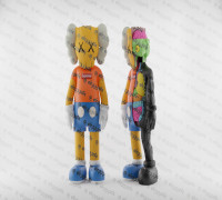 Kaws Bart Simpson x Kaws Bart Simpson Flayed Open 3D model