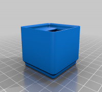 Gridfinity 1x1x4 3D model