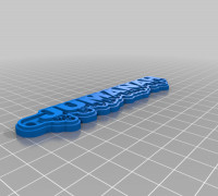 Jumanah Keychain 3D model