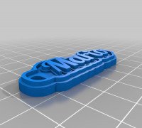 llavero Mario 3D model