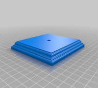 My Customized Camera Display Base - Tripod Mount 3D model