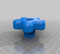 3/8in knob v2 3D model