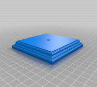 My Customized Camera Display Base - Tripod Mount 3D model