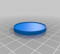 Plain coin 3D model