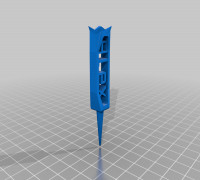 My Customized Golf Tee Design 5 3D model