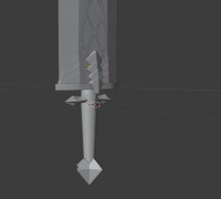 Strigas Sword Castlevania 3D model