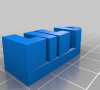 lil d 3D model
