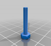 M3 x 15 Bolt 3D model