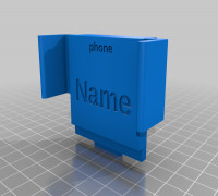 My Customized Universal Charging Dock 3D model
