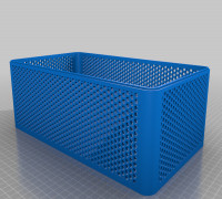 Long but short storage caddie 3D model