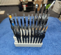 brush stand 3D model