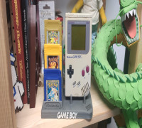 Game Boy Display + 3 games 3D model