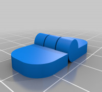 My Customized Parametric Hinge 3D model