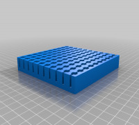 My Customized Hex Bit Holder 3D model