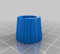 My Customized Knob! 6.3MM 3D model