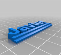 Javier 3D model