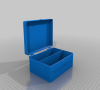 My Customized hinged box V2 3D model