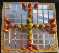 Hnefatafl (Tablut) board 3D model