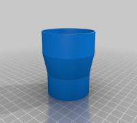 My Customized Hose adapter (parametric universal) 3D model