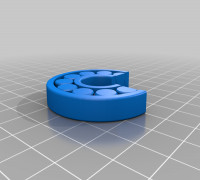 608 Printable bearing 3D model