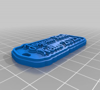 Porte clé Nello 3D model