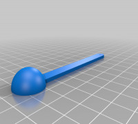 My Customized Parametrized Measuring Scoop 3D model