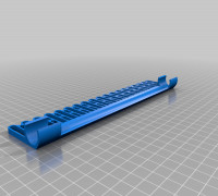My Customized Sock Clips for Drying Rack - improved 3D model