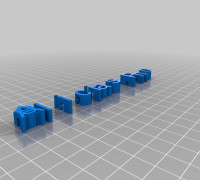 My Customized Cable Tag 3D model