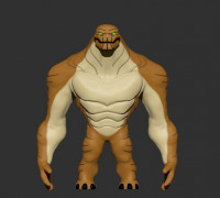 BEN 10 - ALIEN HUNGOSAUR 3D model