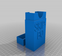 Skip-Bo Card Holder 3D model